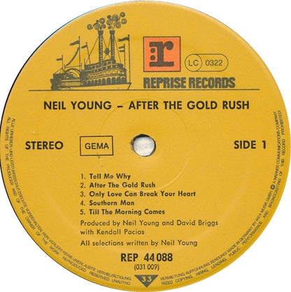 Neil Young : After The Gold Rush (LP, Album, RE, Gat)