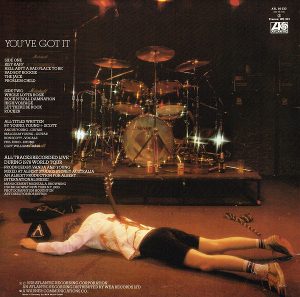 AC/DC : If You Want Blood You've Got It (LP, Album)