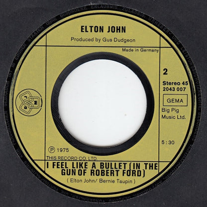 Elton John : Grow Some Funk Of Your Own (7")