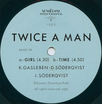 Twice A Man : Girl (7")