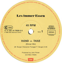 Les Immer Essen : Hand = Take (Extended Version-Mix) (12", Maxi)