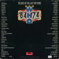 The Who : '64 - '74 / The Best Of The Last Ten Years (2xLP, Comp, Inj)