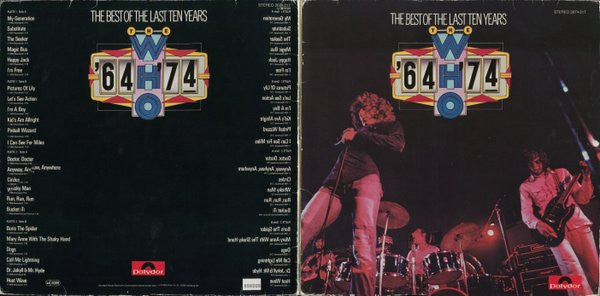 The Who : '64 - '74 / The Best Of The Last Ten Years (2xLP, Comp, Inj)