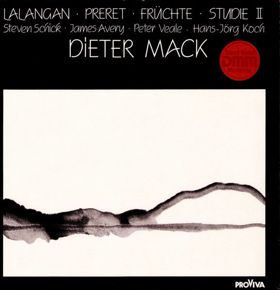 Dieter Mack : Lalangan • Preret • Früchte • Studie II (LP, Album)