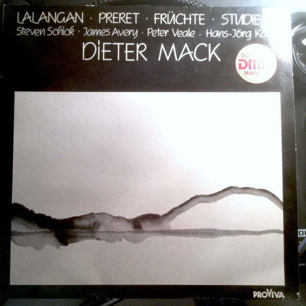 Dieter Mack : Lalangan • Preret • Früchte • Studie II (LP, Album)