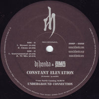 DJ Honda & PMD : Constant Elevation (12")