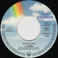 Jan Hammer : Miami Vice Theme (7", Single)
