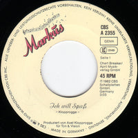 Markus (6) : Ich Will Spaß (7", Single)