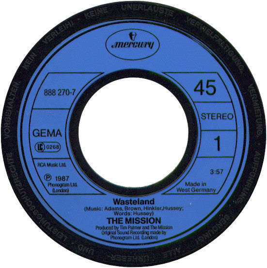 The Mission : IV (7", Single)
