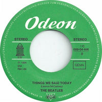 The Beatles : A Hard Day's Night / Things We Said Today (7", Single, RE)