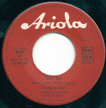 Nora Nova : Ich Bin Kein Engel - Ich Bin Ein Biest (7", Mono)