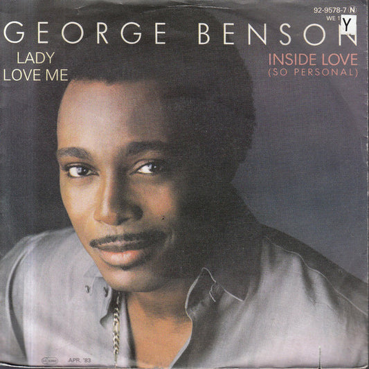 George Benson : Lady Love Me / Inside Love (So Personal) (7", Single)
