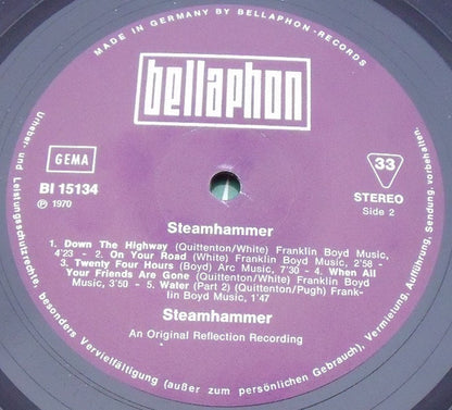 Steamhammer : Steamhammer (LP, Album, M/Print, RP)