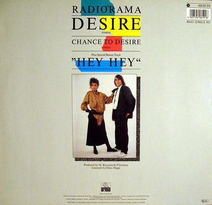 Radiorama : Desire (Remix) (12", Maxi)