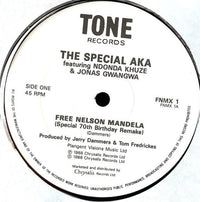 The Special AKA Featuring Ndonda Khuze, Jonas Gwangwa : Free Nelson Mandela (The Whole World Is Watching Dance Mix) (12", Single)