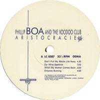 Phillip Boa And The Voodoo Club* : Aristocracie (LP, Album)