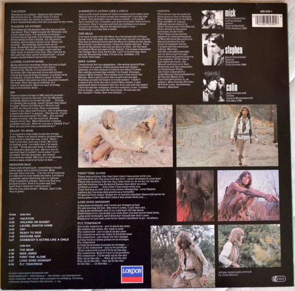 John Mayall : Blues From Laurel Canyon (LP, Album, RE)