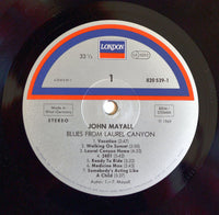 John Mayall : Blues From Laurel Canyon (LP, Album, RE)
