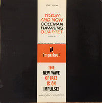 Coleman Hawkins Quartet : Today And Now (LP, Album, RE, Gat)