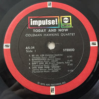 Coleman Hawkins Quartet : Today And Now (LP, Album, RE, Gat)
