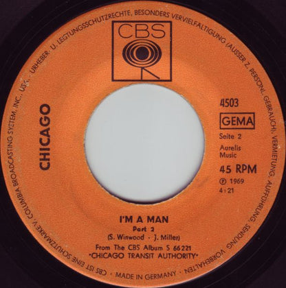 Chicago (2) : I'm A Man (7", Single)