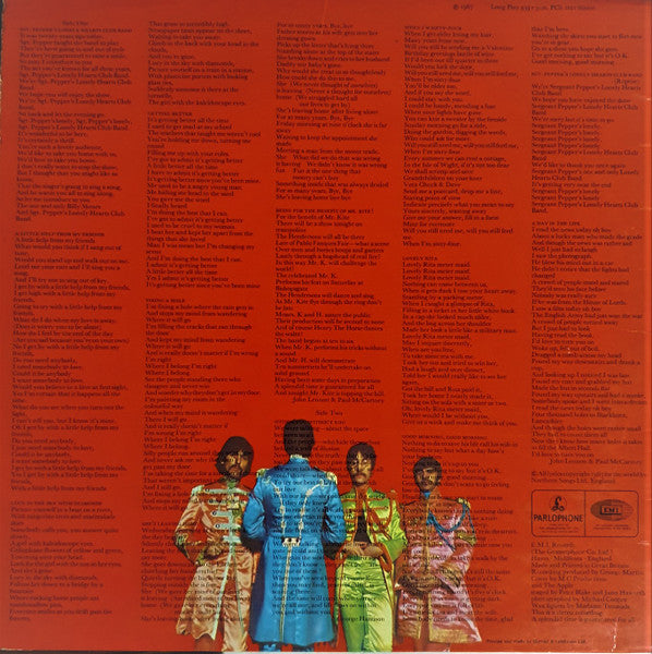 The Beatles : Sgt. Pepper's Lonely Hearts Club Band (LP, Album, RE, Gat)