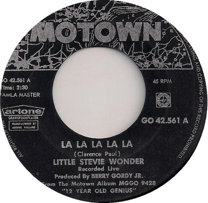 Little Stevie Wonder* : La La La La La / Don't You Know (7")