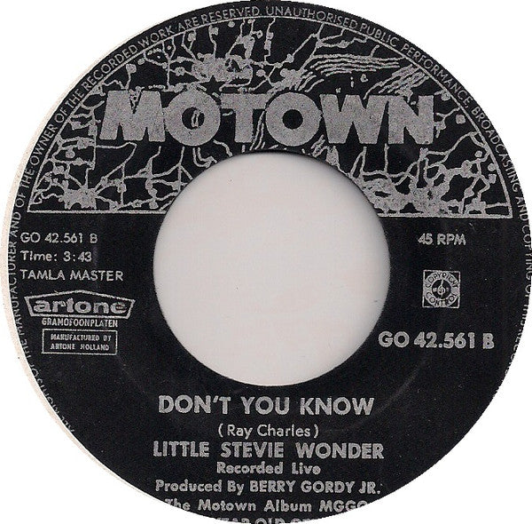 Little Stevie Wonder* : La La La La La / Don't You Know (7")