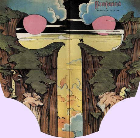 Hawkwind : Warrior On The Edge Of Time (LP, Album, Fol)