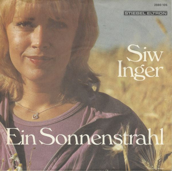 Siw Inger : Ein Sonnenstrahl (7", Single, Promo)