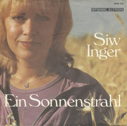Siw Inger : Ein Sonnenstrahl (7", Single, Promo)