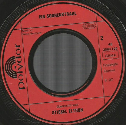 Siw Inger : Ein Sonnenstrahl (7", Single, Promo)