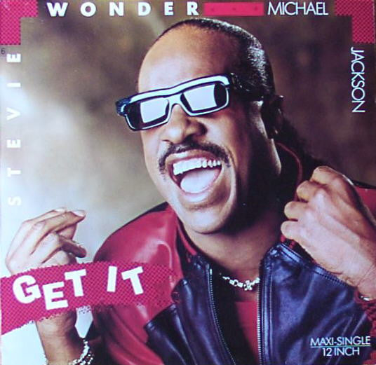 Stevie Wonder And Michael Jackson : Get It (12", Maxi)
