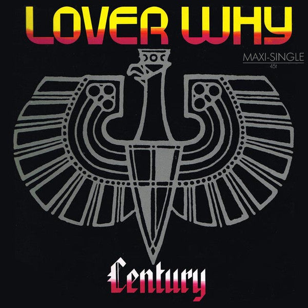 Century : Lover Why (12", Maxi)