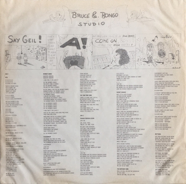 Bruce & Bongo : The Geil Album (LP, Album)
