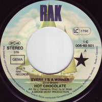 Hot Chocolate : Every 1's A Winner (7", Single)