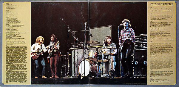Creedence Clearwater Revival Featuring John Fogerty : Chronicle - The 20 Greatest Hits (2xLP, Comp, RE)