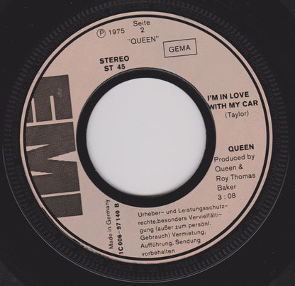 Queen : Bohemian Rhapsody (7", Single, Inj)