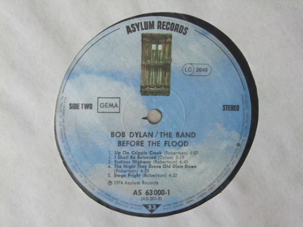 Bob Dylan / The Band : Before The Flood (2xLP, Album, RE, Gat)
