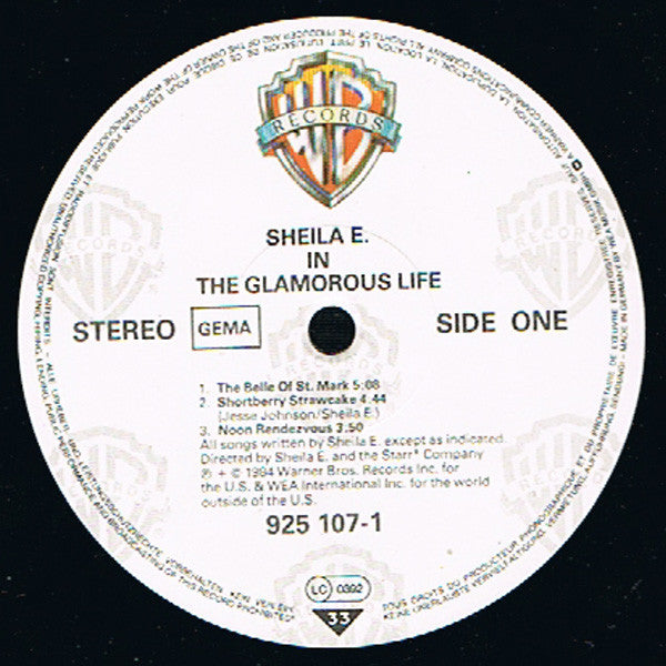 Sheila E. : In The Glamorous Life (LP, Album)