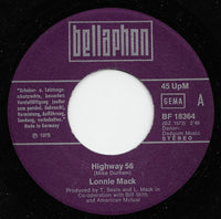Lonnie Mack : Highway 56 / All We Need Is Love, You And Me (7", Single)