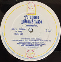 Toto Coelo : Dracula's Tango (Sucker For Your Love) (12")