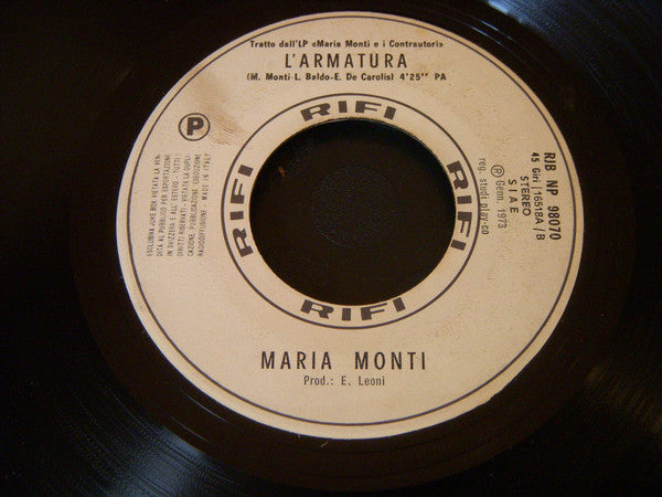 Stevie Wonder / Maria Monti : Superstition / L'Armatura (7", Jukebox)