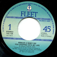 Benelux & Nancy Dee : You Stepped Into My Life (7", Single)