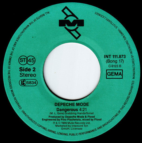 Depeche Mode : Personal Jesus (7", Single)