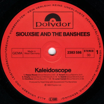 Siouxsie And The Banshees* : Kaleidoscope (LP, Album, RE)