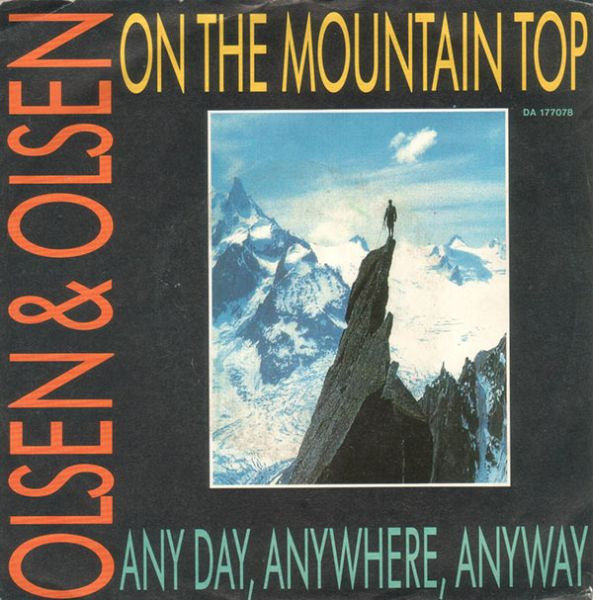 Olsen Brothers : On The Mountain Top (7", Single)