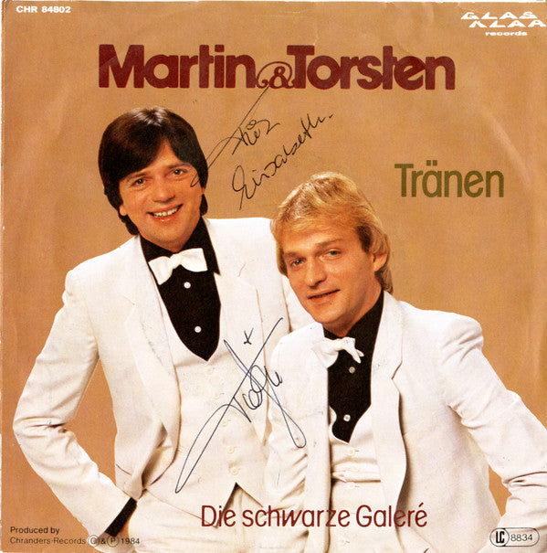 Martin & Torsten : Tränen (7", Single, cle)