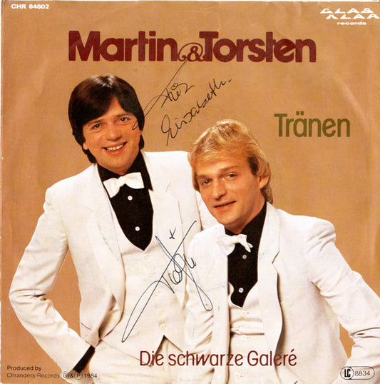 Martin & Torsten : Tränen (7", Single, cle)