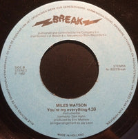 Miles Watson : You're My Everything (7")